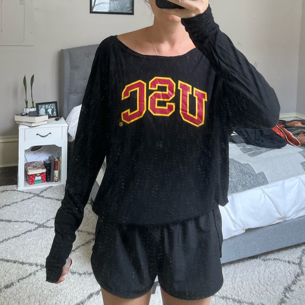 USC long sleeve soft tee